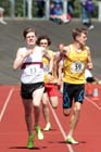 800 metres at the Annual Inter-Counties Schools, Cleveland v Cumbria v Durham v Northumberland at Claireville Stadium, Middlesbrough
